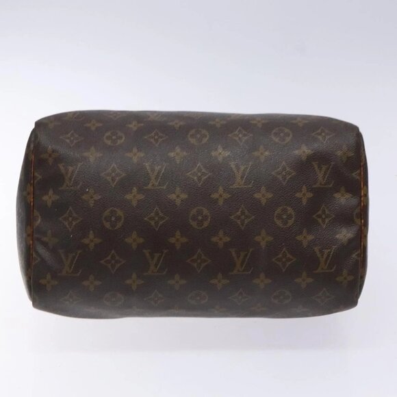 LOUIS VUITTON Monogram Speedy 30 Hand Bag M41526 LV Auth 135166 - Picture 7 of 16